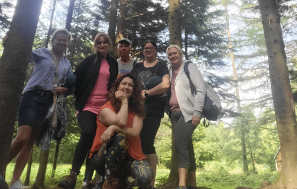 Terapia leśna wsparciem dla rodziców dzieci onkologicznie chorych                                                  oraz z niepełnosprawnościami.