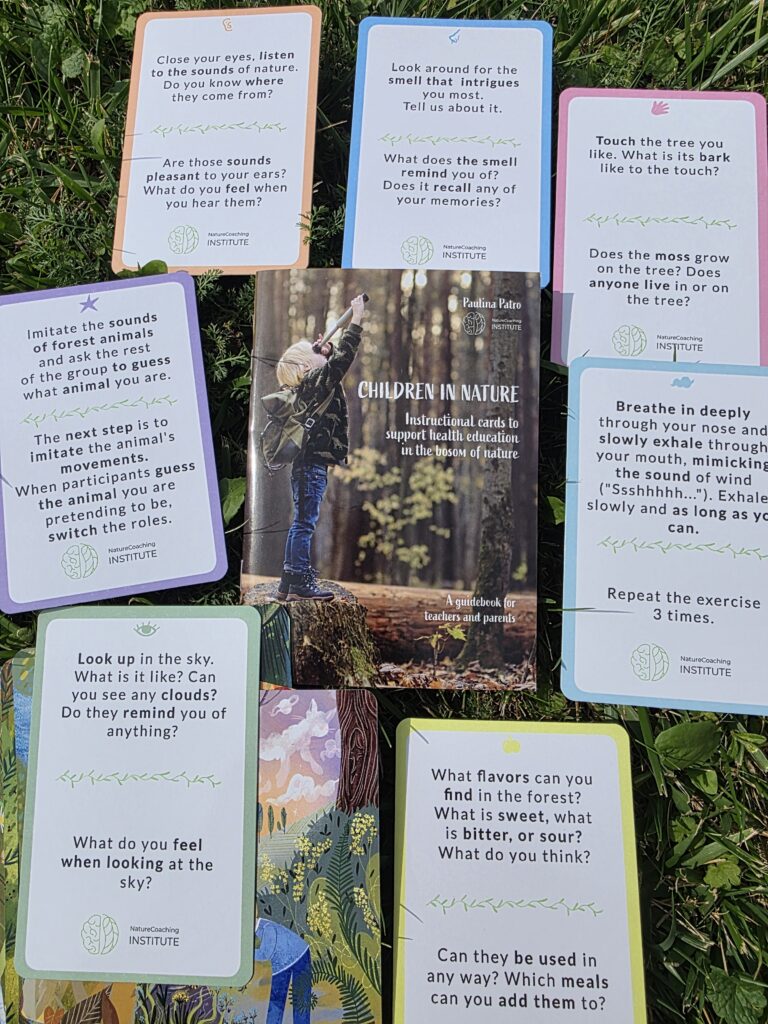 Karty Dzieci w naturze – wersja po angielsku